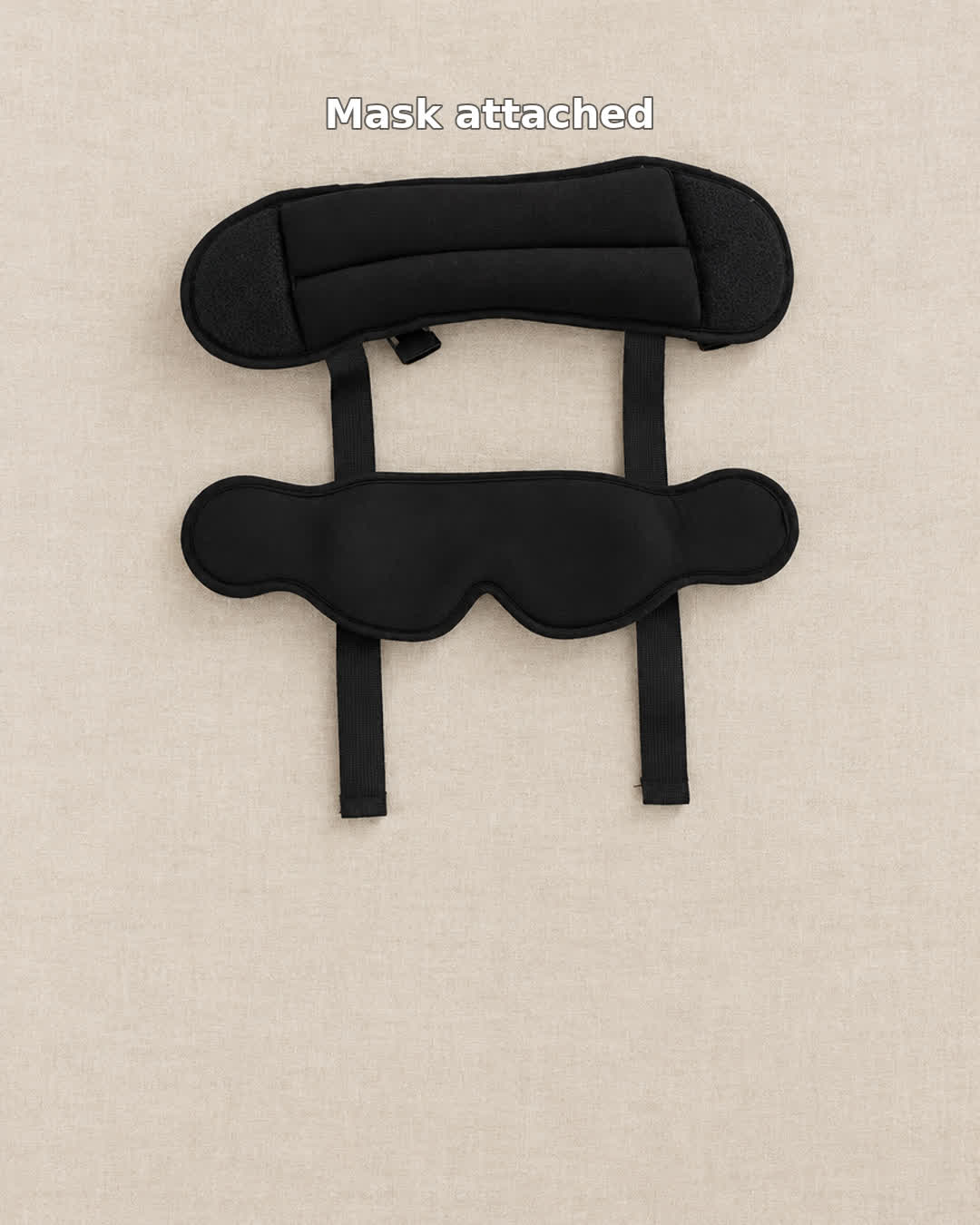 Snuggi Travel Sleep Sling, mask attached